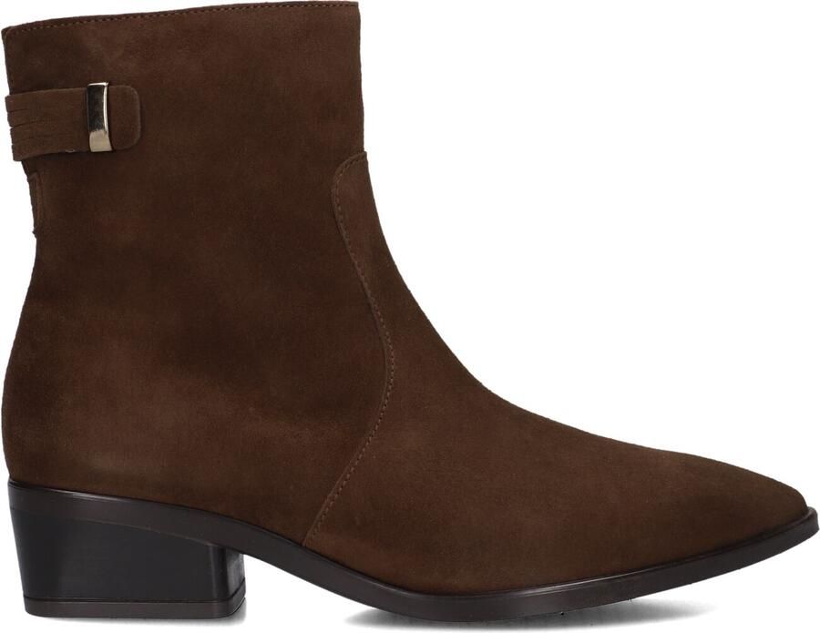 Gabor 8062.02.005 Enkellaarzen Bruin Suede Dames Bruin - Foto 3