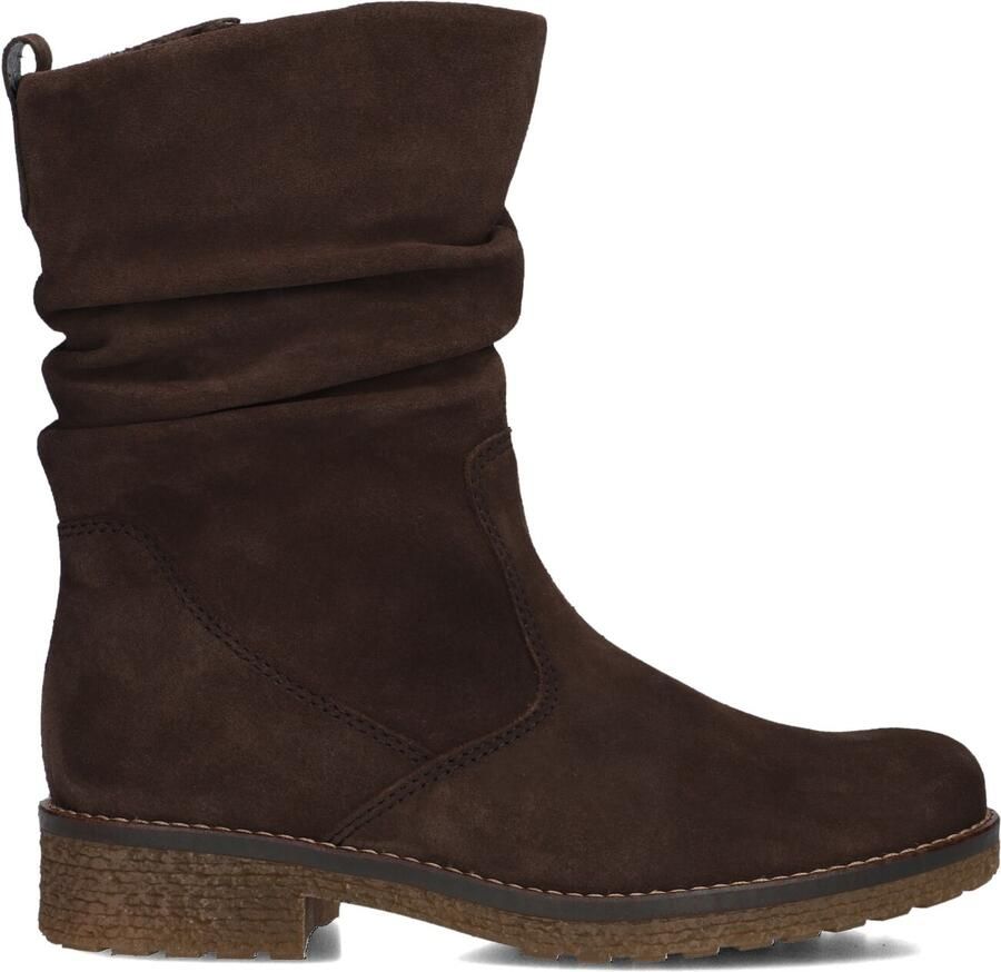 Gabor 013 Enkellaarsjes Enkelboots met rits Dames Bruin - Foto 3