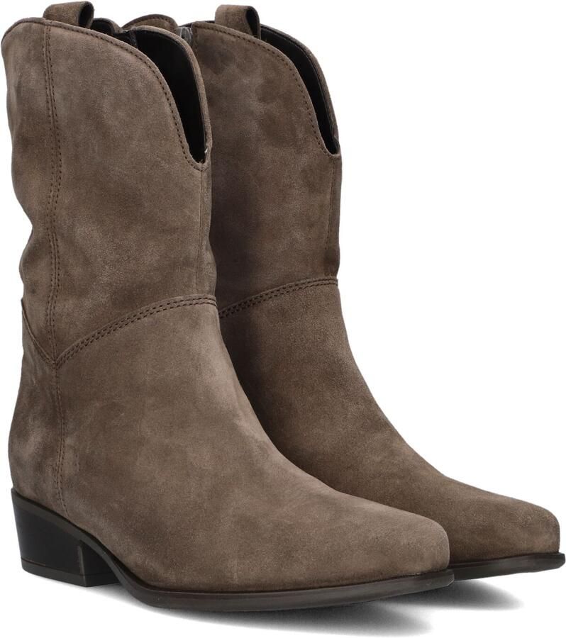 GABOR Cowboylaarzen Dames 672.1 Maat: 35 5 Materiaal: Suède Kleur: Bruin