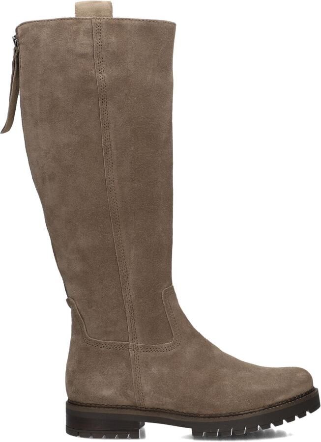 Gabor 727 Laarzen Suède Dames Taupe