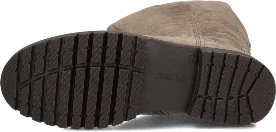 GABOR Hoge Laarzen Dames 727 Maat: 35 5 Materiaal: Suède Kleur: Taupe - Foto 5