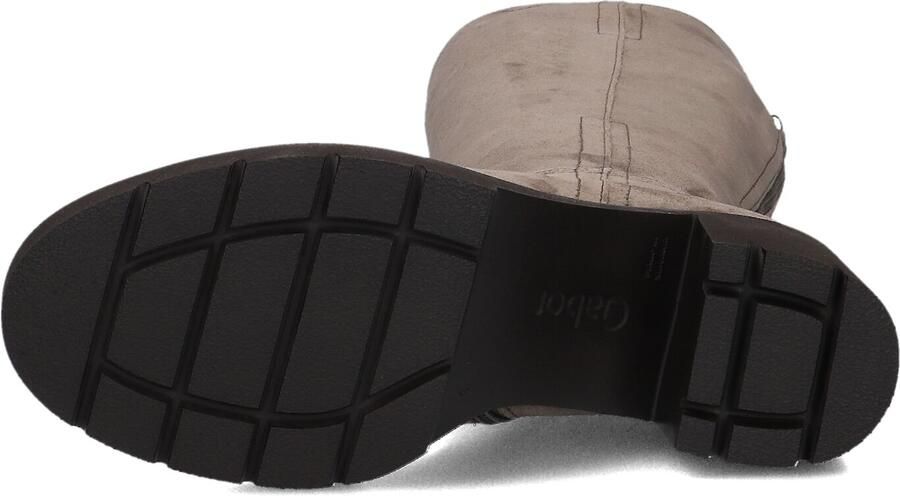 GABOR Hoge Laarzen Dames 879 Maat: 39 Materiaal: Suède Kleur: Taupe - Foto 5