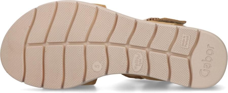 Gabor 706 Sandalen Met Sleehak Dames Camel - Foto 5