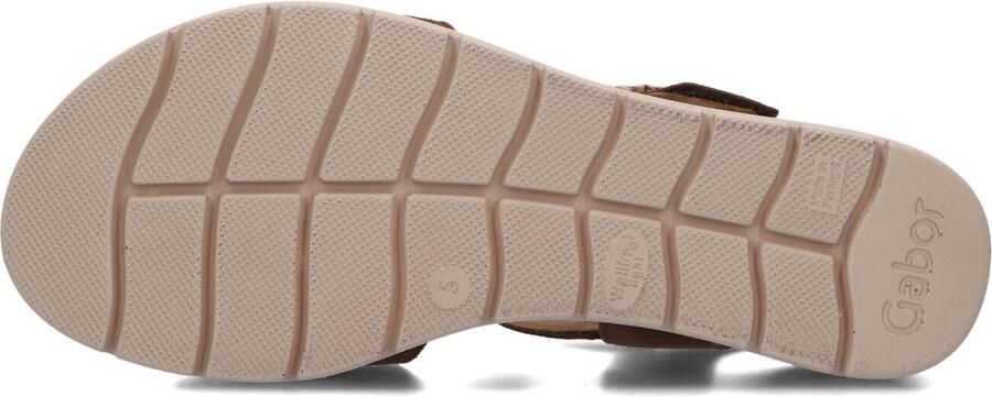 Gabor 706 Sandalen Met Sleehak Dames Bruin - Foto 5