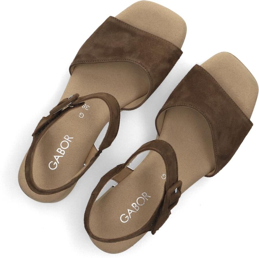 Gabor 721.1.0 Sandalen Dames Bruin - Foto 2