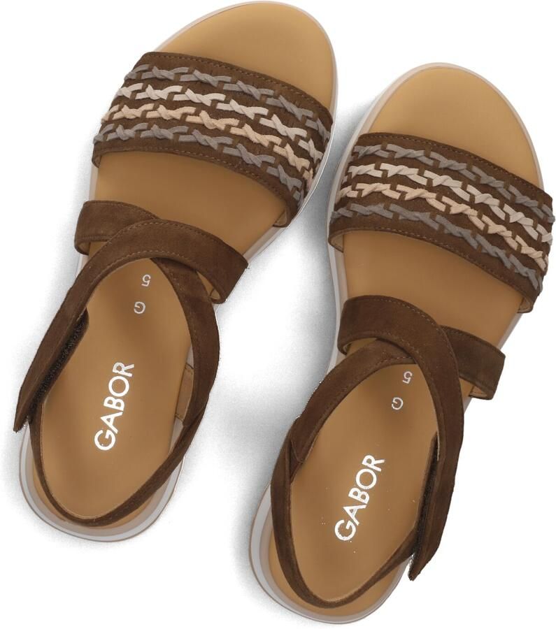 Gabor 848 Sandalen Dames Bruin - Foto 2