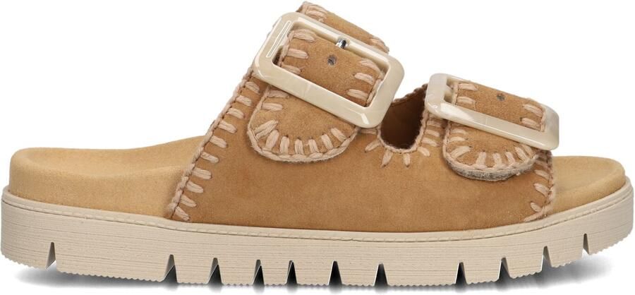 Gabor Slippers plateau comfortabele schoen zomerschoen met praktische klittenbandsluitingen - Foto 3