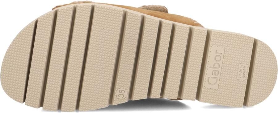 Gabor Slippers plateau comfortabele schoen zomerschoen met praktische klittenbandsluitingen - Foto 5
