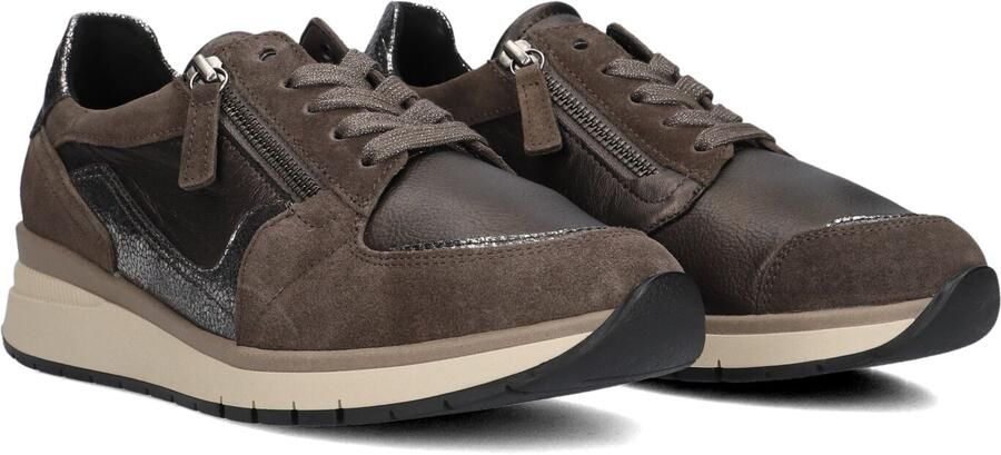 GABOR Lage Sneakers Dames 307 Leer Bruin