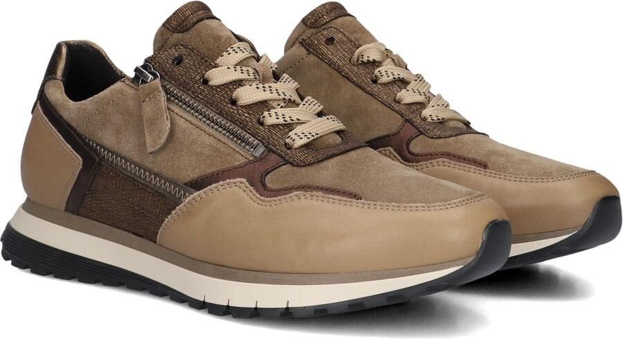 GABOR Lage Sneakers Dames 378 Suède Bruin