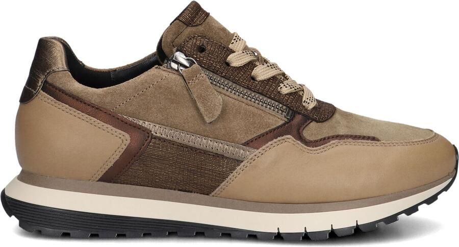 GABOR Lage Sneakers Dames 378 Suède Bruin