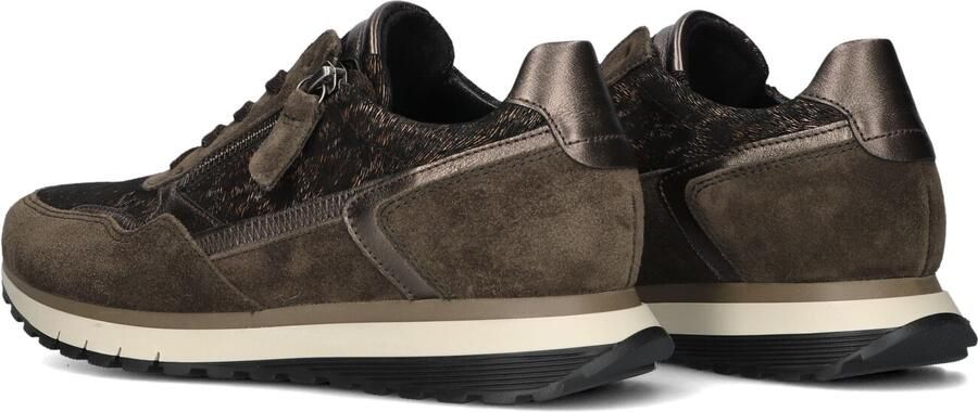 GABOR Lage Sneakers Dames 378 Maat: 40 Materiaal: Suède Kleur: Bruin - Foto 4
