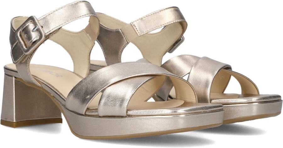 Gabor 953 Sandalen Dames Goudkleurig