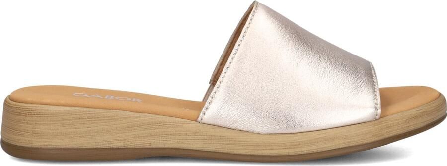 Gabor 730 Slippers Dames Goudkleurig - Foto 5