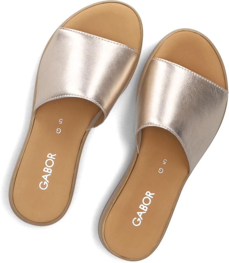 Gabor 730 Slippers Dames Goudkleurig - Foto 2