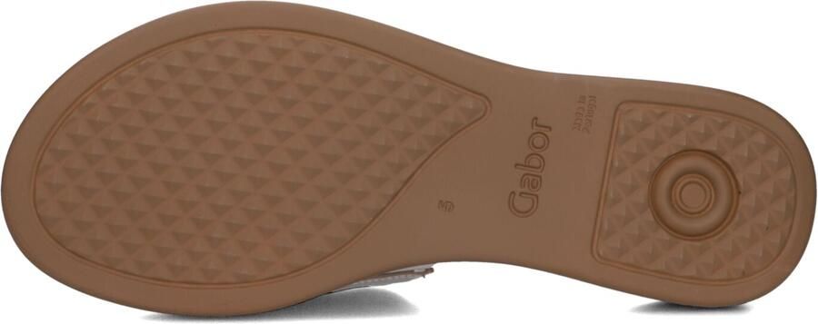 GABOR Slippers Dames 731.3 Maat: 39 Materiaal: Leer Kleur: Goudkleurig - Foto 3