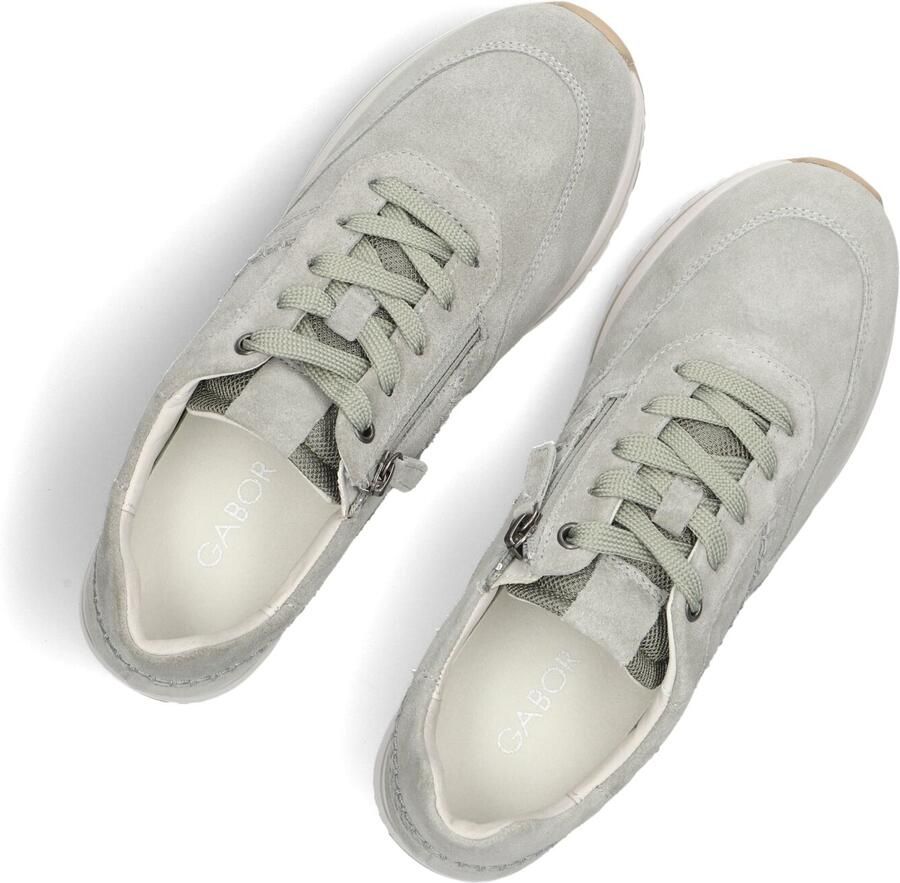 Gabor Dames Sneaker Pino Breedte H Groen - Foto 4