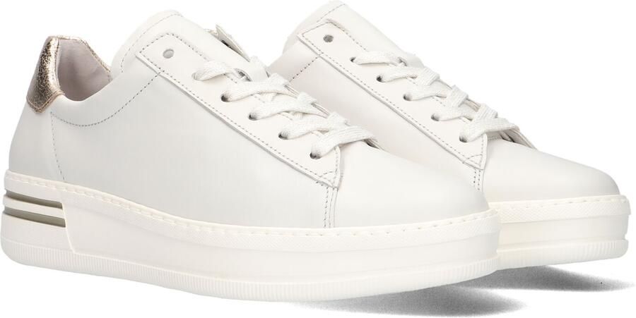 GABOR Lage Sneakers Dames 395 Leer Wit