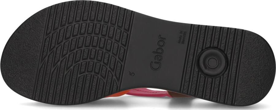 Gabor Dames Sandalen met hak 743 Multi Leer Plateauzool - Foto 5