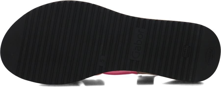 Gabor Sleehaksandaaltjes Florence plateau zomerschoen in kleurrijk design wijdte g (=wijd) - Foto 4