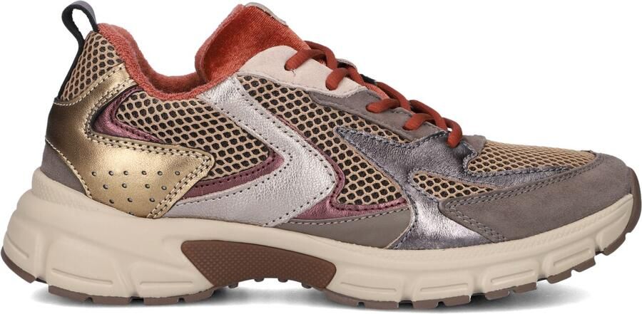 Gabor Sneakers Metallic taupe roze Suède Dames - Foto 4