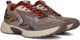 Gabor Sneakers Metallic taupe roze Suède Dames - Bruin