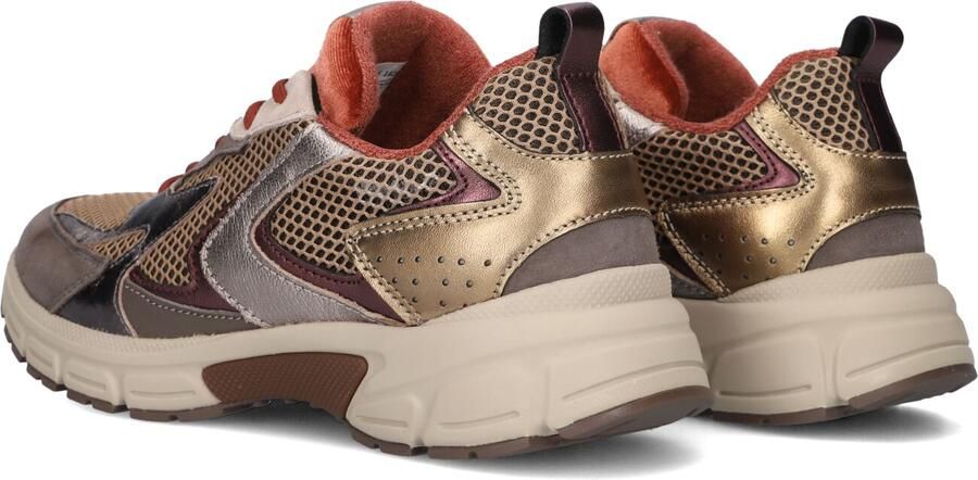Gabor Sneakers Metallic taupe roze Suède Dames - Foto 3