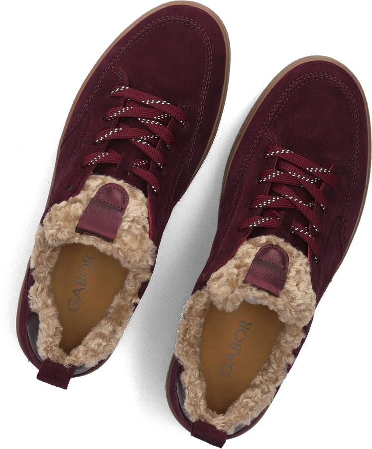 Gabor Dames Sneakers 6024.01.005 Bordeaux - Foto 2