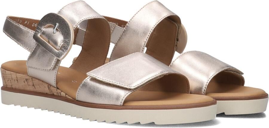 Gabor Sleehaksandaaltjes Genua riemchensandaal zomerschoen comfort-schoen in breedte g (=breed)