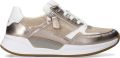 Gabor Rollingsoft Gabor Veterschoen Rolling Soft Rits Beige Goud - Beige