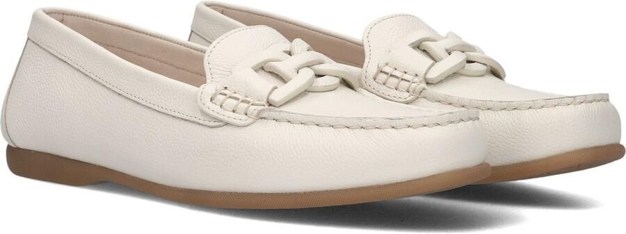 Gabor 201 Loafers Dames Instappers Wit
