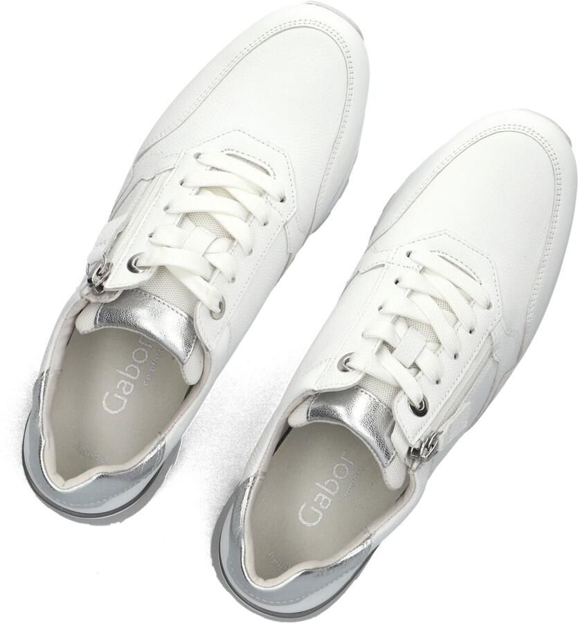 GABOR Sneakers Dames 347 Leer Wit - Foto 3