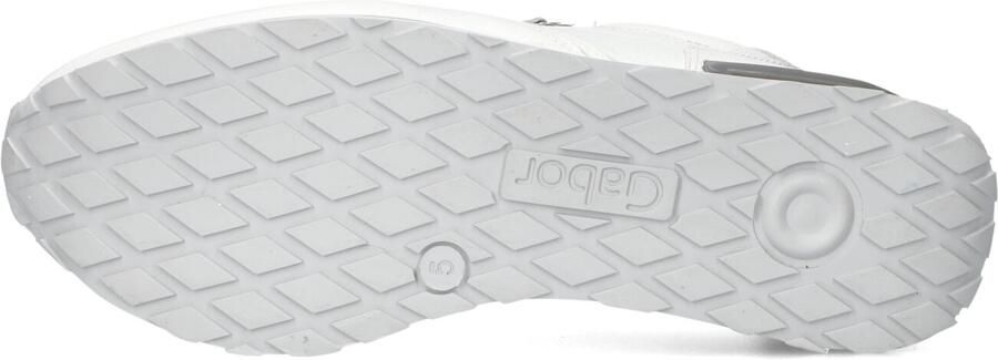 GABOR Sneakers Dames 347 Leer Wit - Foto 4