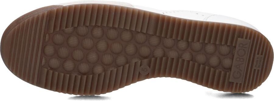 Gabor 432.2 Sneakers Dames Leren Sneaker Wit - Foto 5