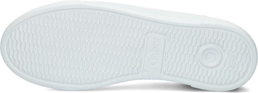 GABOR Lage Sneakers Dames 465 Leer Wit - Foto 4