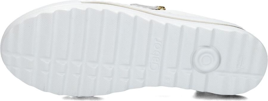 GABOR Lage Sneakers Dames 498 Leer Wit - Foto 4