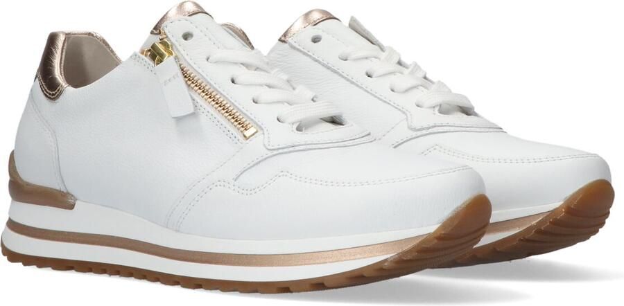 GABOR Lage Sneakers Dames 528 Leer Wit