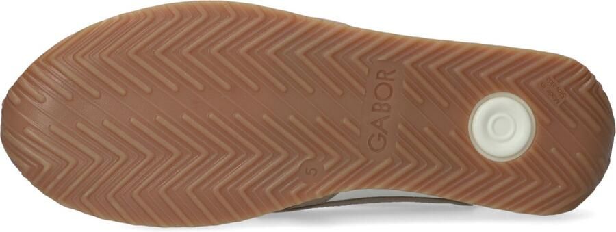 Gabor 556.01 Sneakers Dames Leren Sneaker Wit - Foto 4