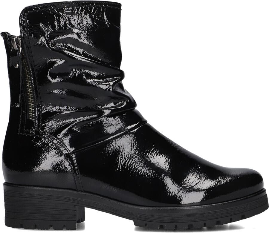 GABOR Enkellaarsjes Dames 092 Maat: 37 Materiaal: Lakleer Kleur: Zwart - Foto 2