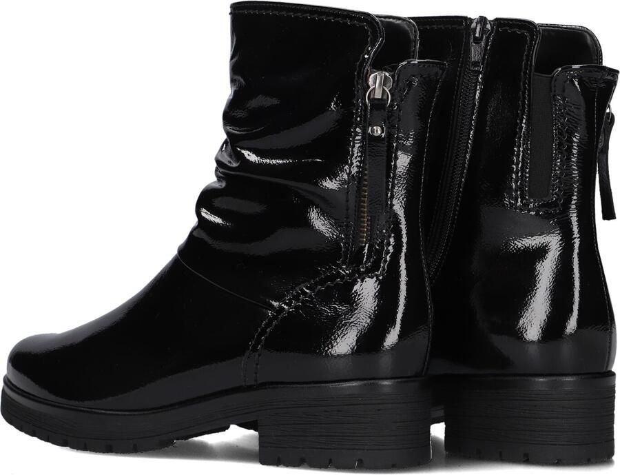 GABOR Enkellaarsjes Dames 092 Maat: 37 Materiaal: Lakleer Kleur: Zwart - Foto 4