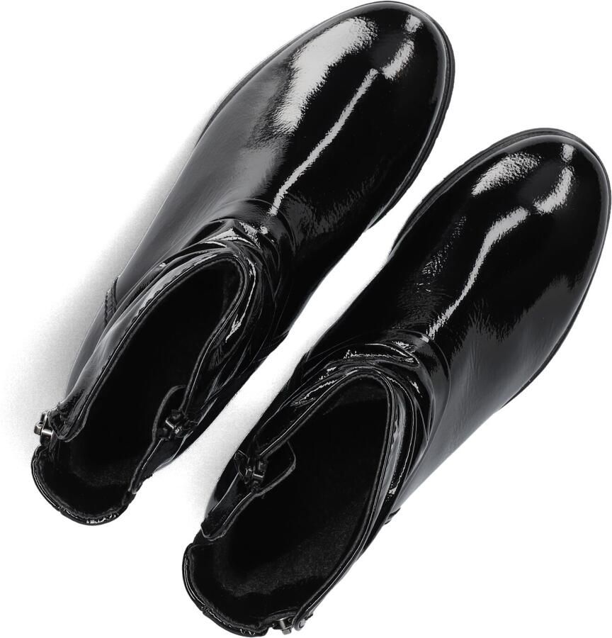 Gabor 092 Enkellaarsjes Enkelboots met rits Dames Zwart