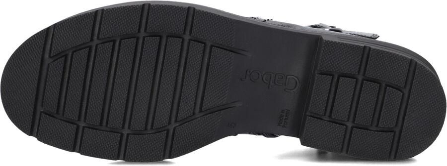 GABOR Enkellaarsjes Dames 653.1 Maat: 35 Materiaal: Lakleer Kleur: Zwart - Foto 5