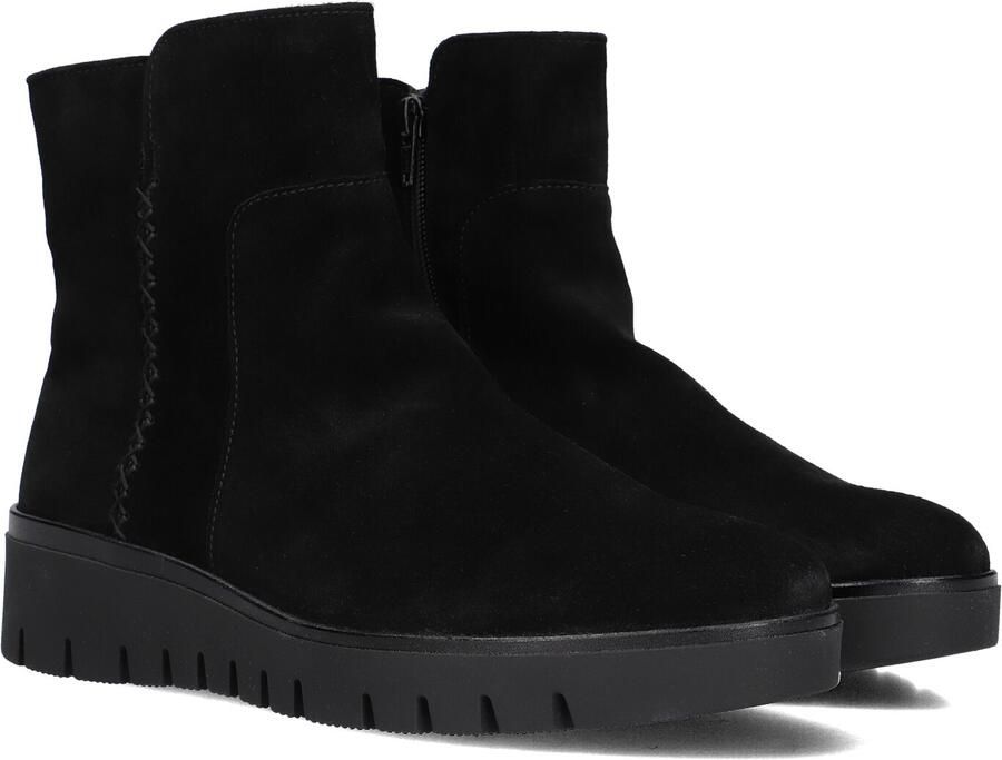 Gabor 8015 Enkellaarsjes Enkelboots met rits Dames Zwart