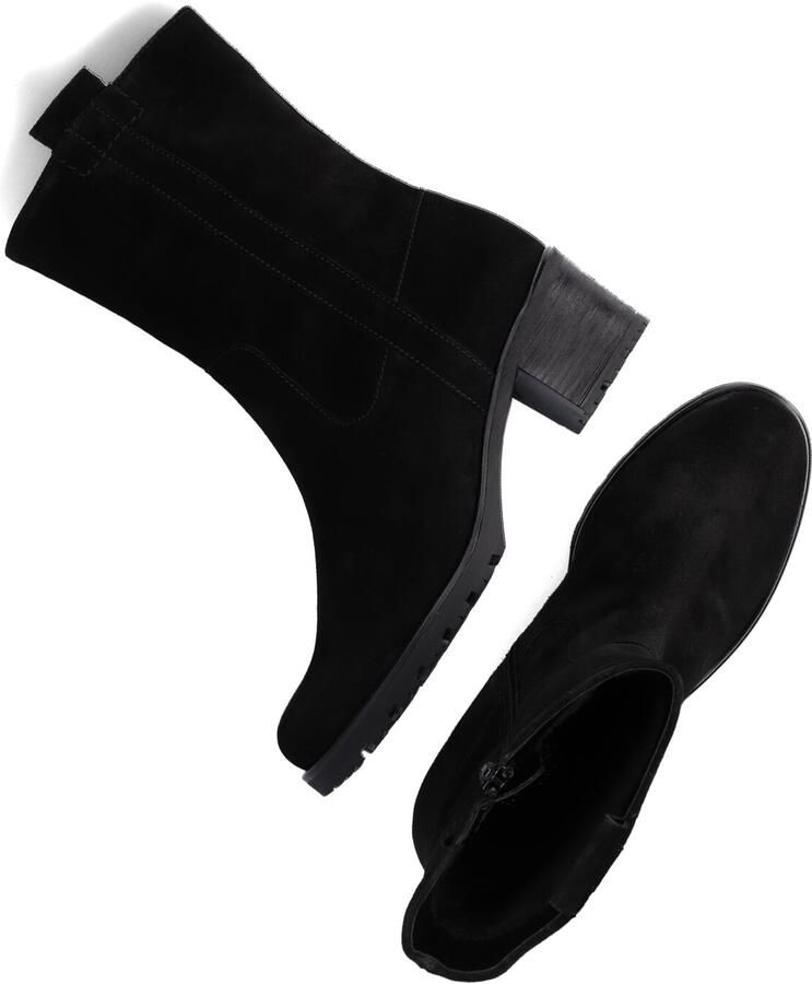 GABOR Enkellaarsjes Dames 806 Maat: 37 5 Materiaal: Suède Kleur: Zwart - Foto 4