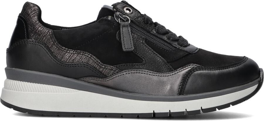 Gabor Sneakers met sleehak Capri vrijetijdsschoen lage schoen veterschoen in k-breedte (= extra breed)