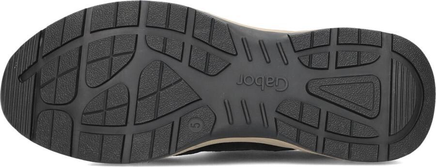 Gabor 585.2 Sneakers Dames Leren Sneaker Zwart - Foto 4