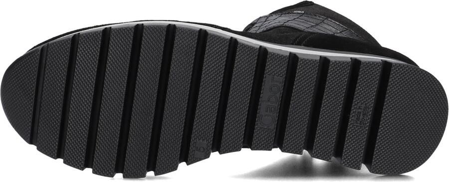 GABOR Hoge Sneakers Dames 755 37 5 Suède Zwart - Foto 5
