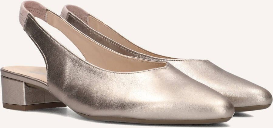 GABOR Slingbacks Dames 520.3 Maat: 36 Materiaal: Leer Kleur: Goud