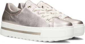 Gabor 496 Lage sneakers Leren Sneaker Dames Goud