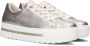 GABOR Lage Sneakers Dames 496 Maat: 40 5 Materiaal: Leer Kleur: Goud - Thumbnail 1
